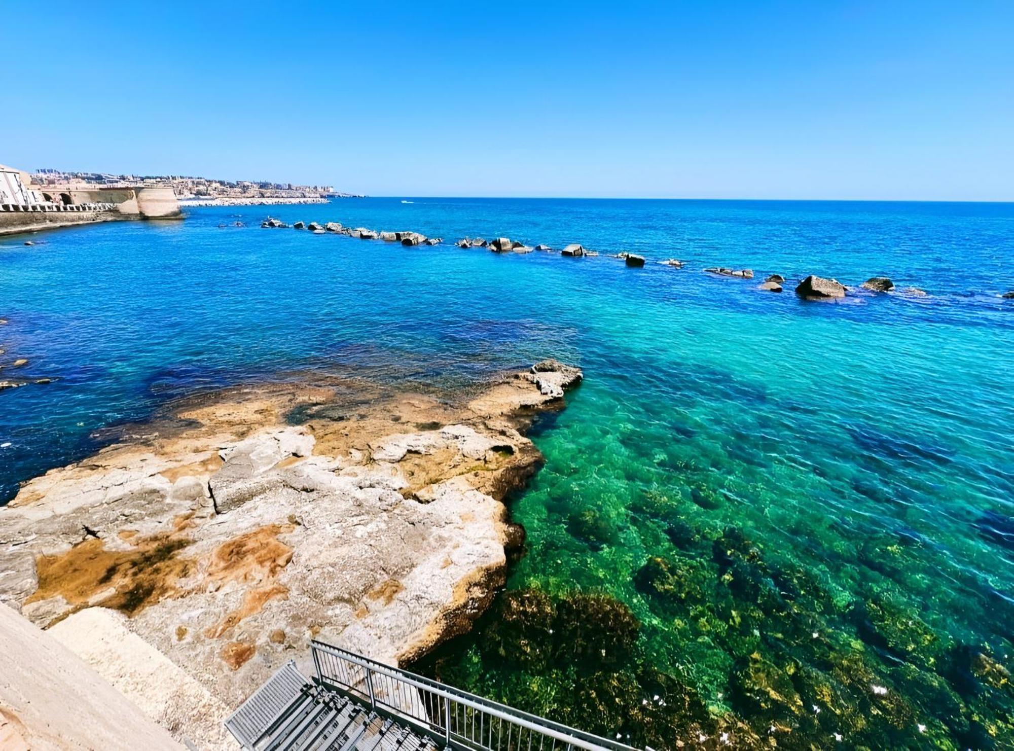 Salty Soul Sea View Ortigia Villa Szirakúza Kültér fotó